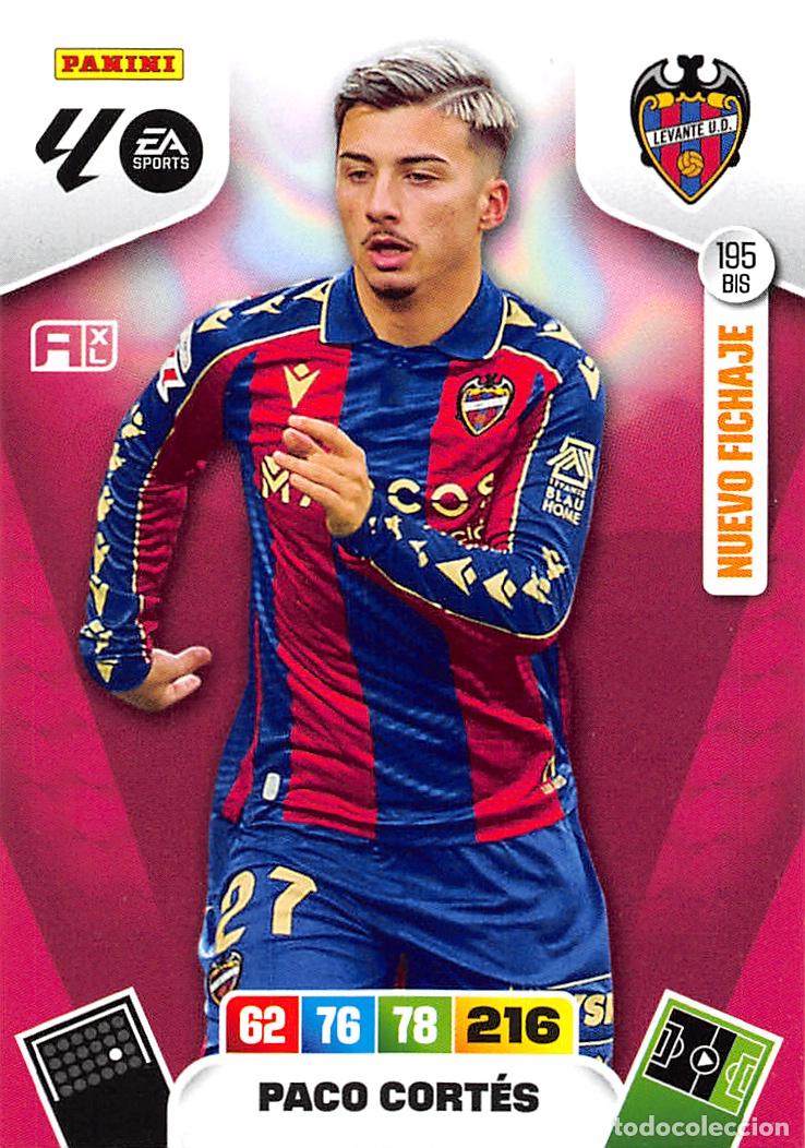 Cromos de Futebol: PANINI ADRENALYN 25/26 2025/2026 #195 BIS PACO CORTES (LEVANTE U.D.)