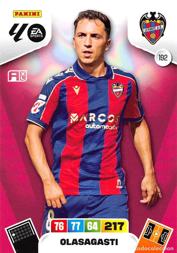 Cromos de Futebol: PANINI ADRENALYN 25/26 2025/2026 #192 OLASAGASTI (LEVANTE U.D.)