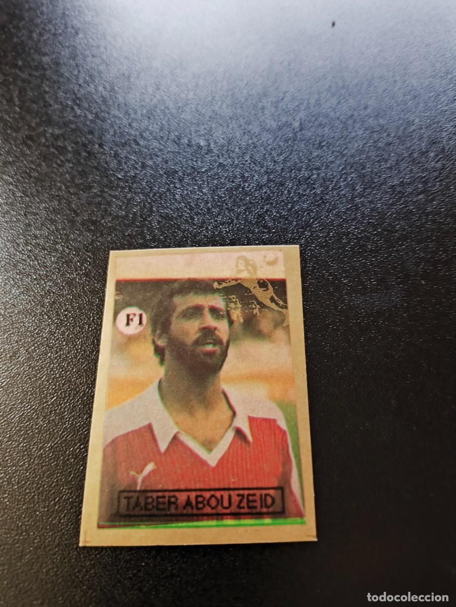Fu&szlig;ball-Sticker: F1 TABER ABOU ZEID EGIPTO EGYPT REYAUCA WORLD CUP MUNDIAL ITALIA ITALY 1990 NO PANINI