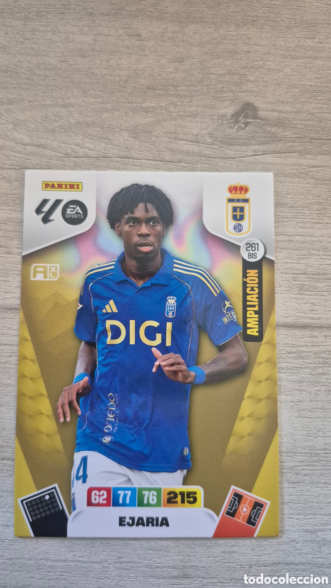 Fu&szlig;ball-Sticker: N&deg;261Bis Oviedo Ejaria Adrenalyn 25/26