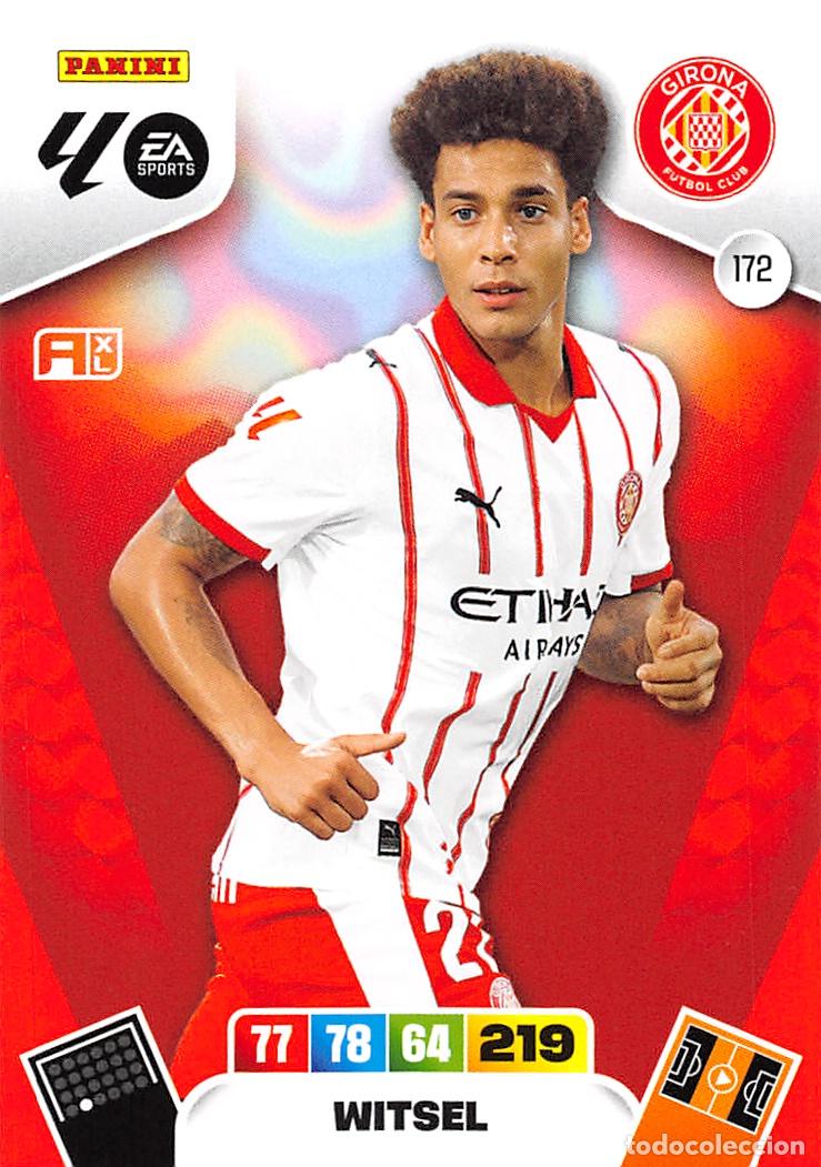 Cromos de F&uacute;tbol: PANINI ADRENALYN 25/26 2025/2026 #172 WITSEL (GIRONA F.C.)