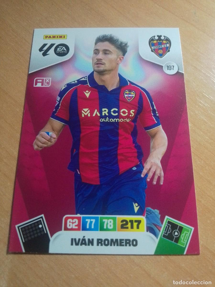 Cromos de F&uacute;tbol: 197 IV&Aacute;N ROMERO DEL LEVANTE 25 26 ADRENALYN XL 2025 2026
