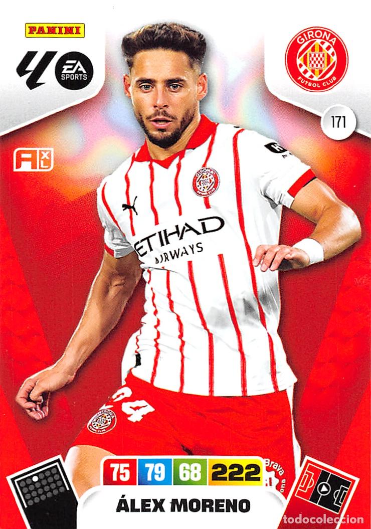 Cromos de F&uacute;tbol: PANINI ADRENALYN 25/26 2025/2026 #171 ALEX MORENO (GIRONA F.C.)