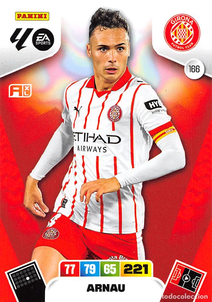 Cromos de F&uacute;tbol: PANINI ADRENALYN 25/26 2025/2026 #166 ARNAU (GIRONA F.C.)