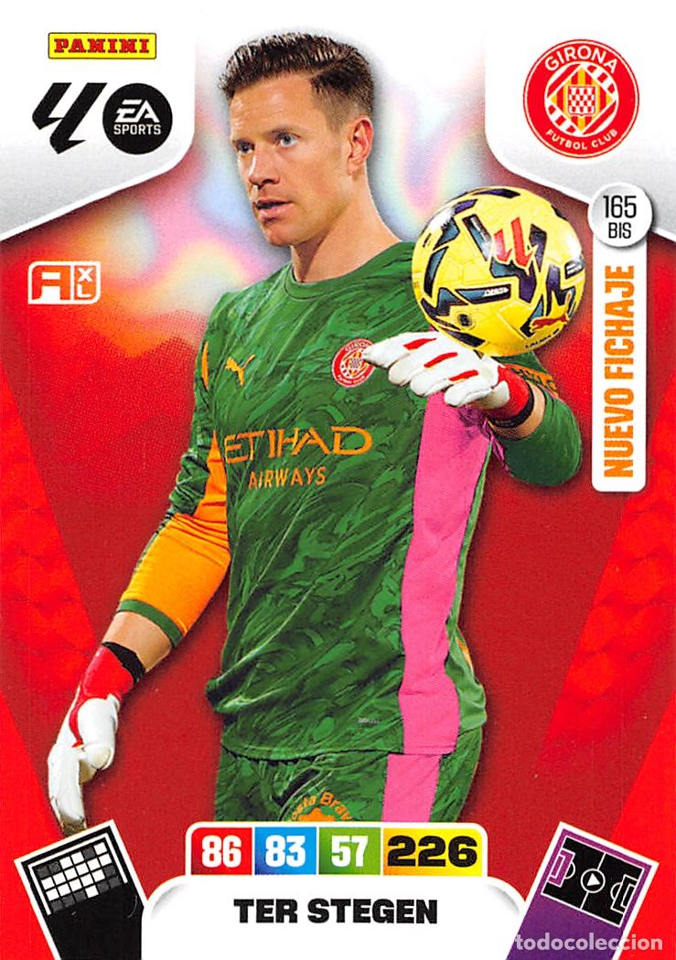 Cromos de F&uacute;tbol: PANINI ADRENALYN 25/26 2025/2026 #165 BIS TER STEGEN (GIRONA F.C.)
