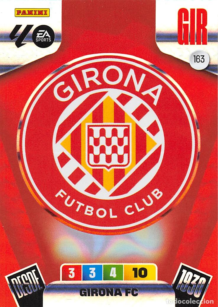 Cromos de F&uacute;tbol: PANINI ADRENALYN 25/26 2025/2026 #163 ESCUDO (GIRONA F.C.)