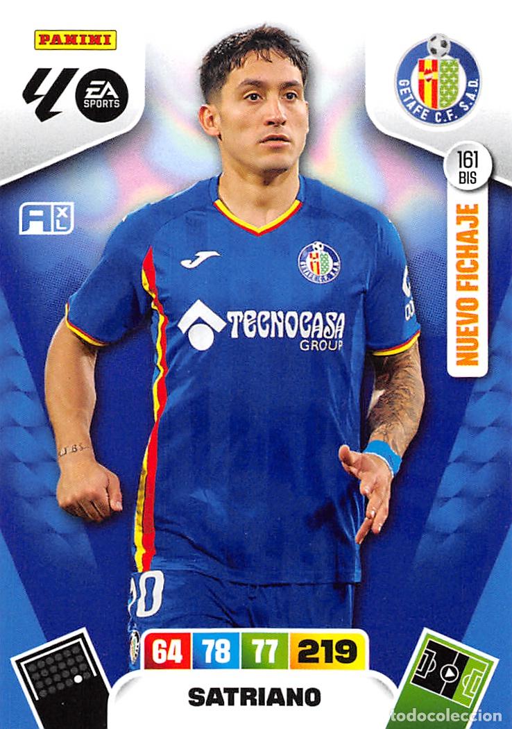 Cromos de F&uacute;tbol: PANINI ADRENALYN 25/26 2025/2026 #161 BIS SATRIANO (GETAFE C.F.)