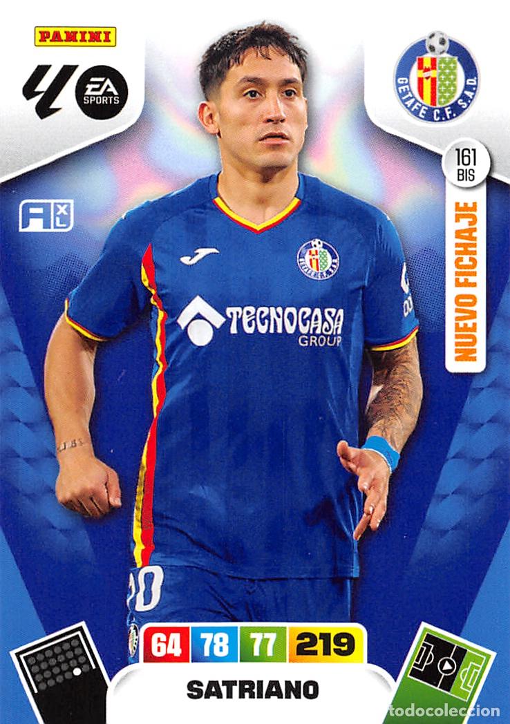 Cromos de F&uacute;tbol: PANINI ADRENALYN 25/26 2025/2026 #161 BIS SATRIANO (GETAFE C.F.)