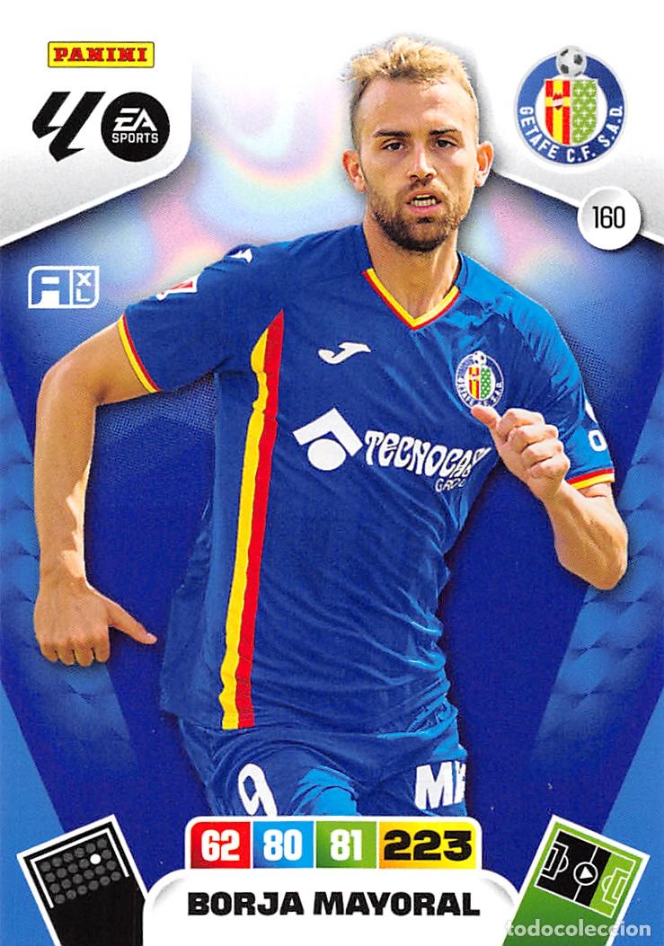 Cromos de F&uacute;tbol: PANINI ADRENALYN 25/26 2025/2026 #160 BORJA MAYORAL (GETAFE C.F.)