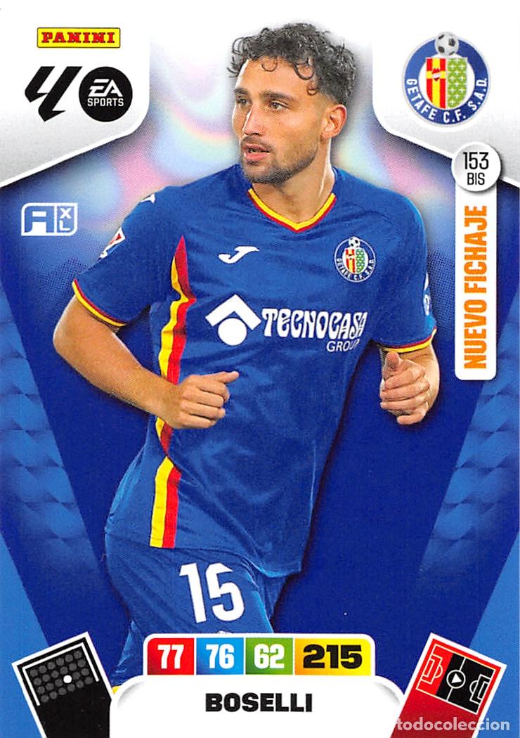 Cromos de Futebol: PANINI ADRENALYN 25/26 2025/2026 #153 BIS BOSELLI (GETAFE C.F.)