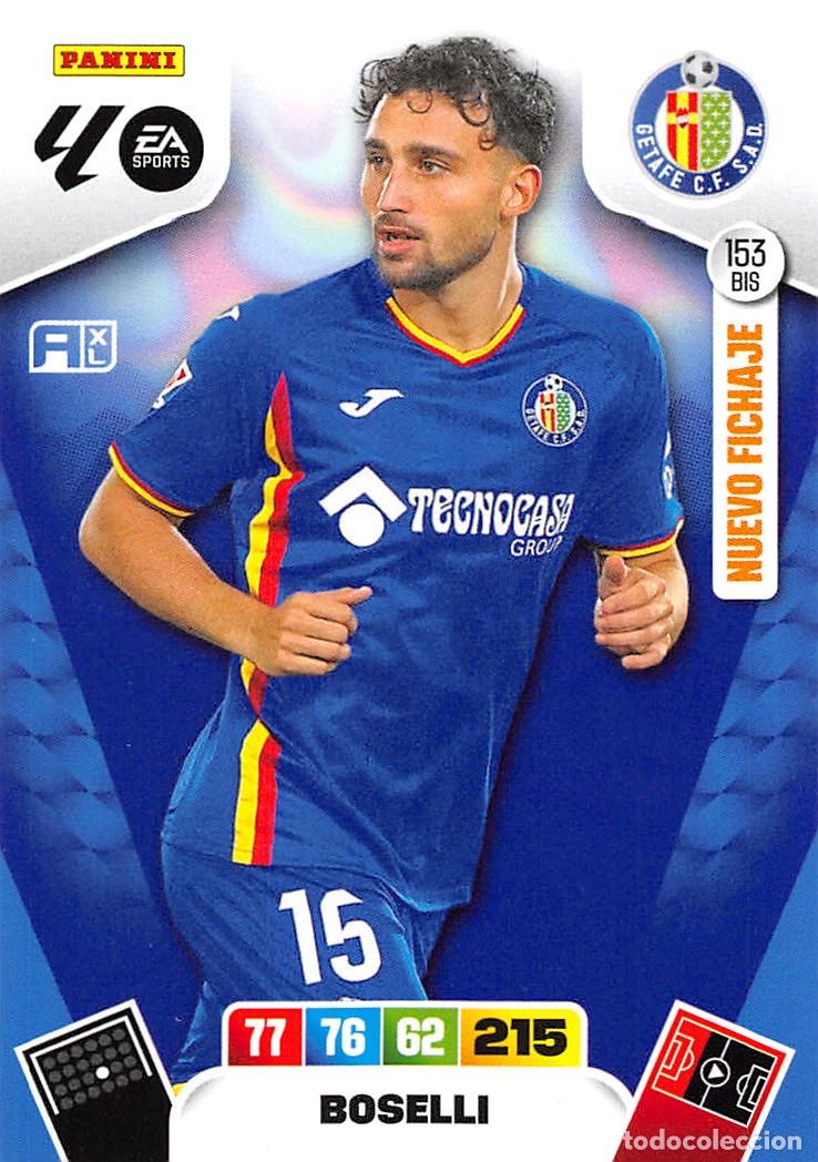 Cartes &agrave; collectionner de Football: PANINI ADRENALYN 25/26 2025/2026 #153 BIS BOSELLI (GETAFE C.F.)