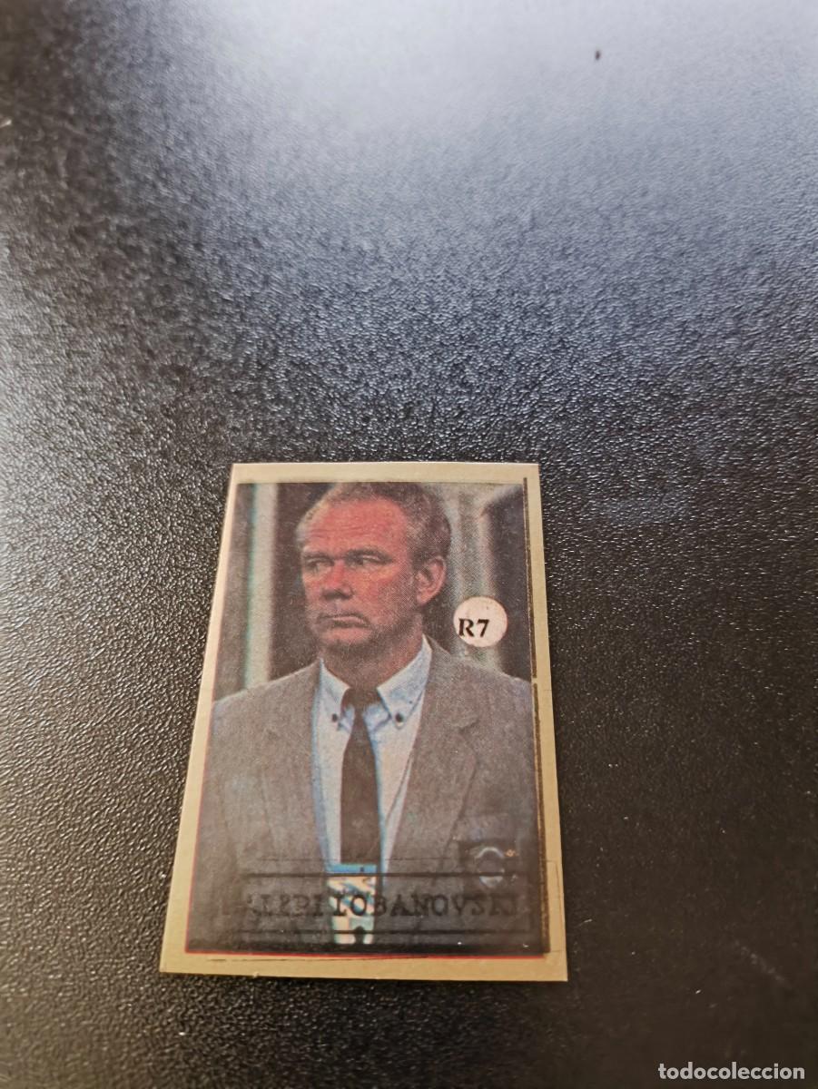 Cartes &agrave; collectionner de Football: R7 Valeri Lobanovsky RUSIA RUSSIA COACH REYAUCA WORLD CUP MUNDIAL ITALIA ITALY 1990 NO PANINI