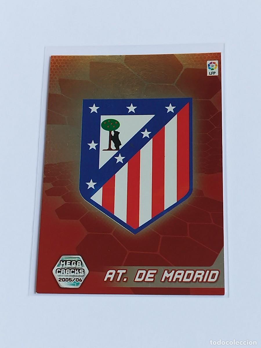 Cartes &agrave; collectionner de Football: ESCUDO LOGO ATL&Eacute;TICO DE MADRID #37 - MEGACRACKS LA LIGA 2005 2006 - PANINI MGK 05 06 CROMO FUTBOL