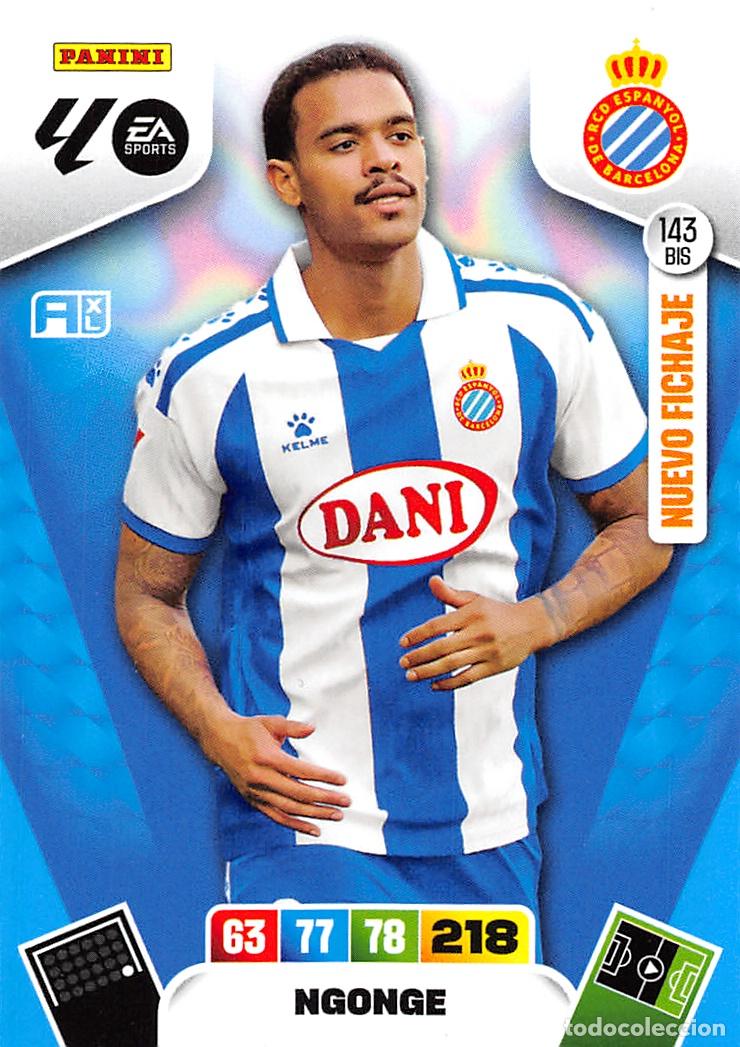 Cartes &agrave; collectionner de Football: PANINI ADRENALYN 25/26 2025/2026 #143 BIS NGONGE (R.C.D. ESPANYOL)