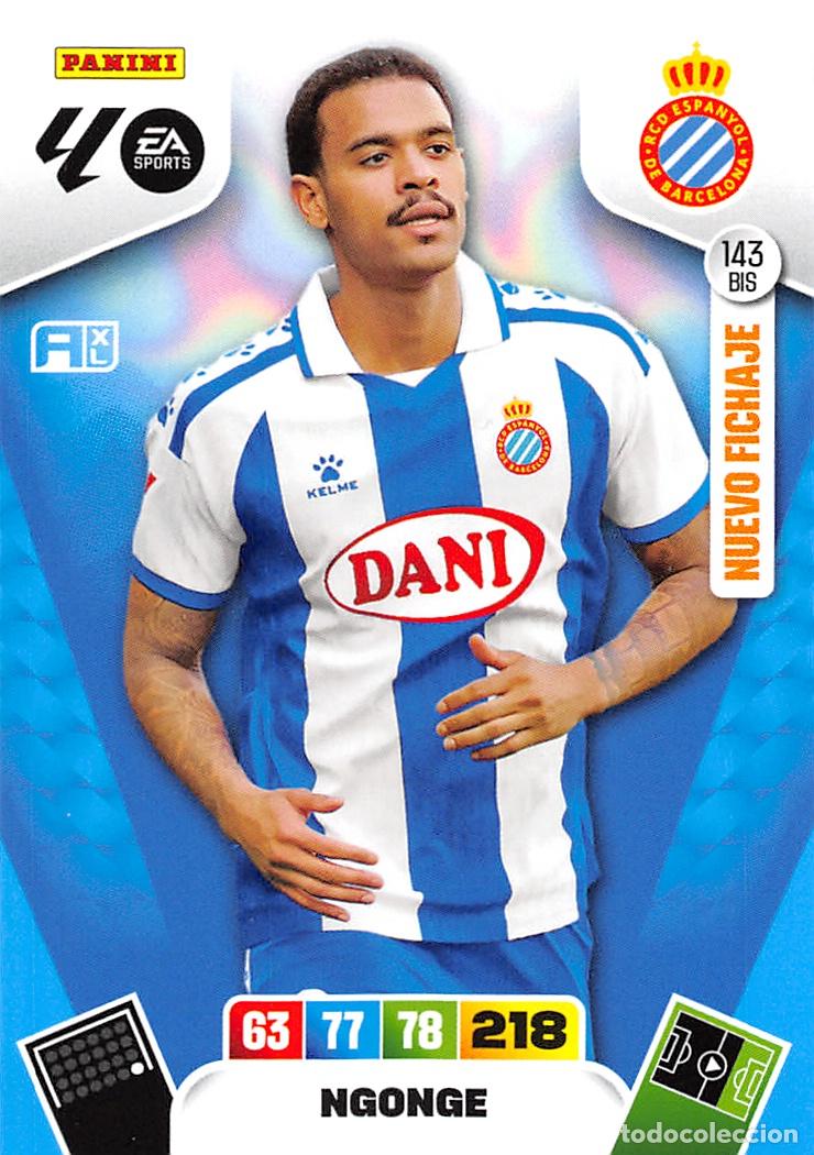 Cartes &agrave; collectionner de Football: PANINI ADRENALYN 25/26 2025/2026 #143 BIS NGONGE (R.C.D. ESPANYOL)