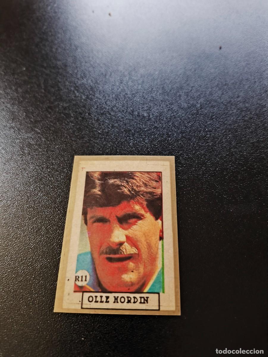 Cartes &agrave; collectionner de Football: R11 OLLE NORDIN SUECIA SWEDEN COACH REYAUCA WORLD CUP MUNDIAL ITALIA ITALY 1990 NO PANINI