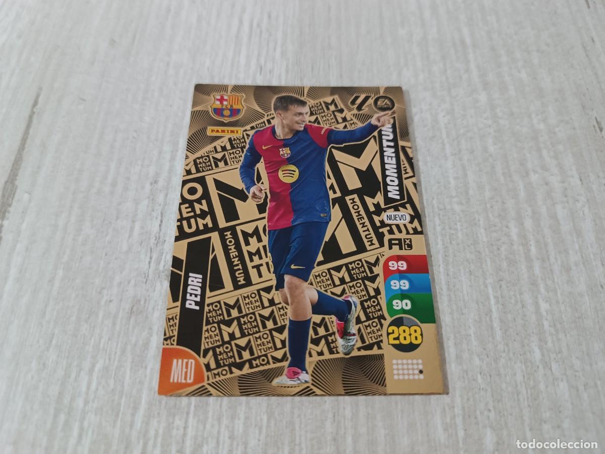Cartes &agrave; collectionner de Football: PEDRI MOMENTUM ADRENALYN 24 25 2024 2025