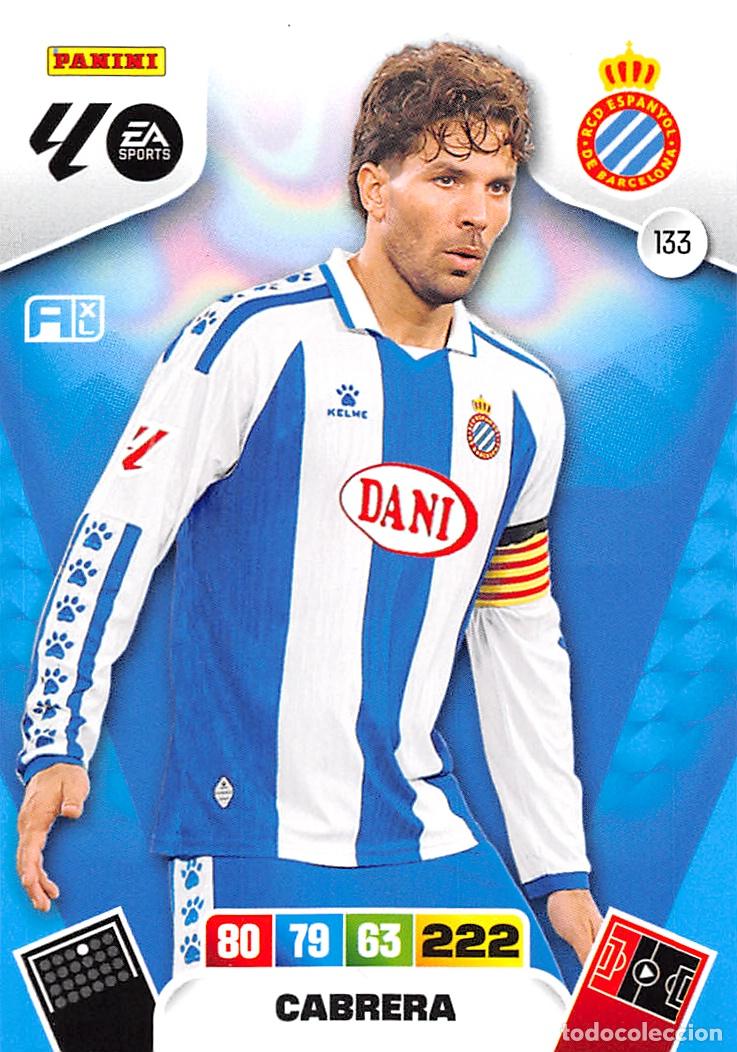 Cromos de F&uacute;tbol: PANINI ADRENALYN 25/26 2025/2026 #133 CABRERA (R.C.D. ESPANYOL)