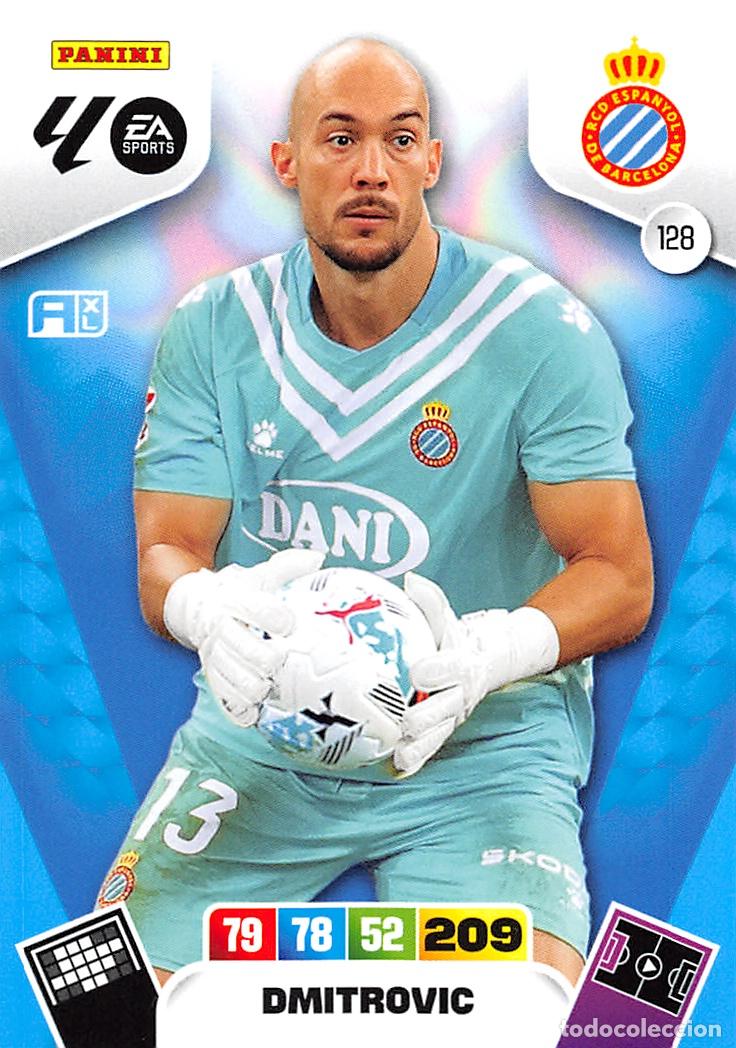 Cromos de F&uacute;tbol: PANINI ADRENALYN 25/26 2025/2026 #128 DMITROVIC (R.C.D. ESPANYOL)