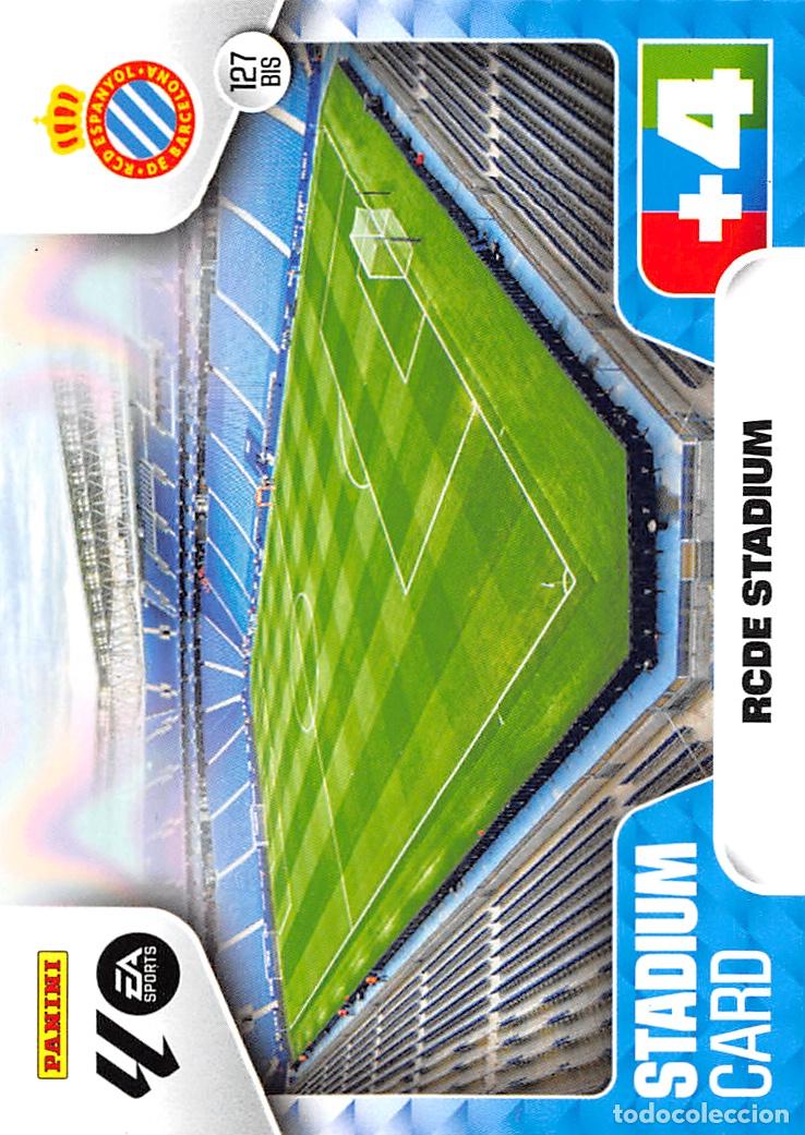 Cromos de F&uacute;tbol: PANINI ADRENALYN 25/26 2025/2026 #127 BIS RCDE STADIUM (R.C.D. ESPANYOL)