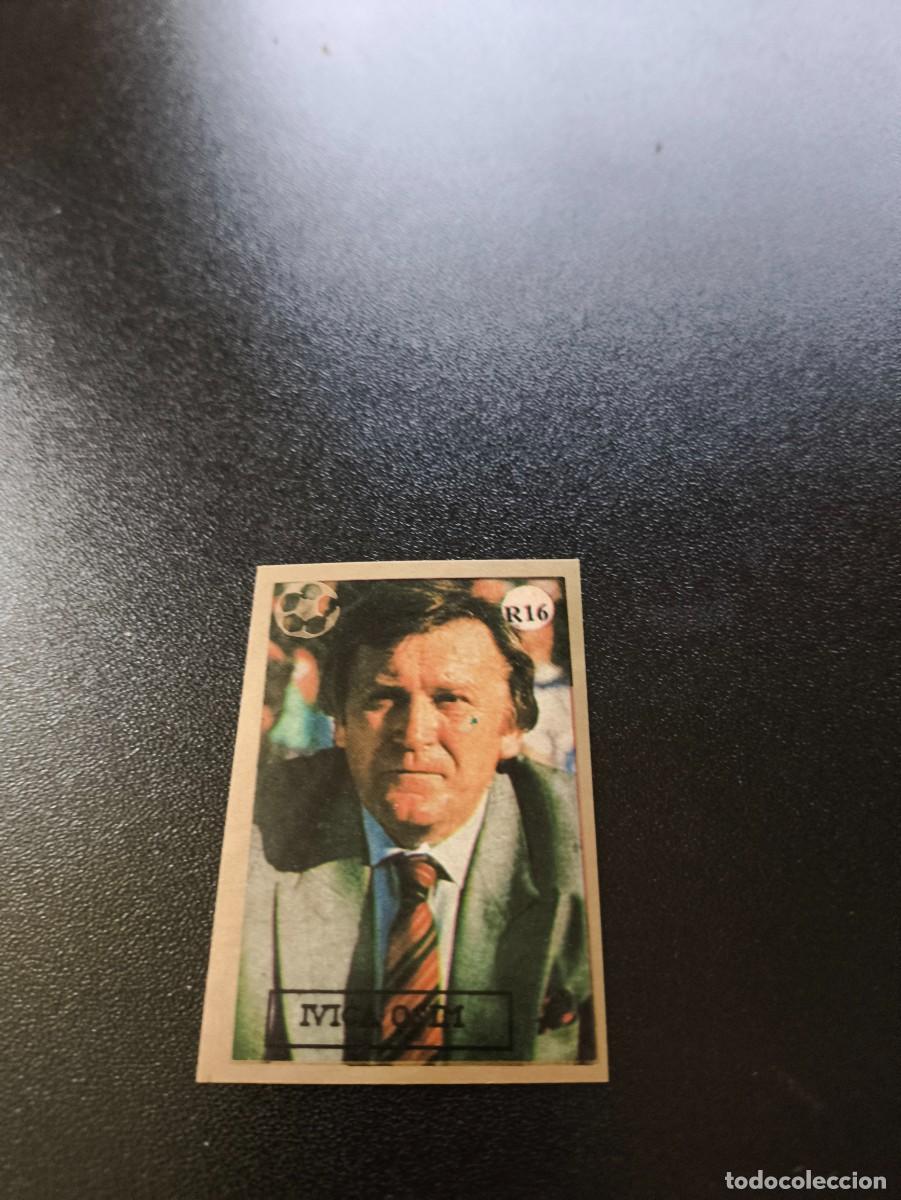 Cromos de F&uacute;tbol: R16 IVICA OSIM YUGOSLAVIA COACH REYAUCA WORLD CUP MUNDIAL ITALIA ITALY 1990 NO PANINI