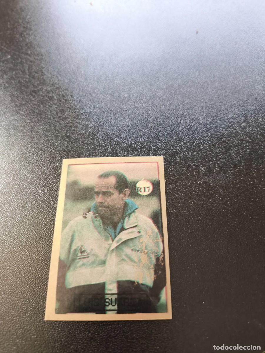 Cromos de F&uacute;tbol: R17 LUIS SUAREZ ESPA&Ntilde;A SPAIN COACH REYAUCA WORLD CUP MUNDIAL ITALIA ITALY 1990 NO PANINI