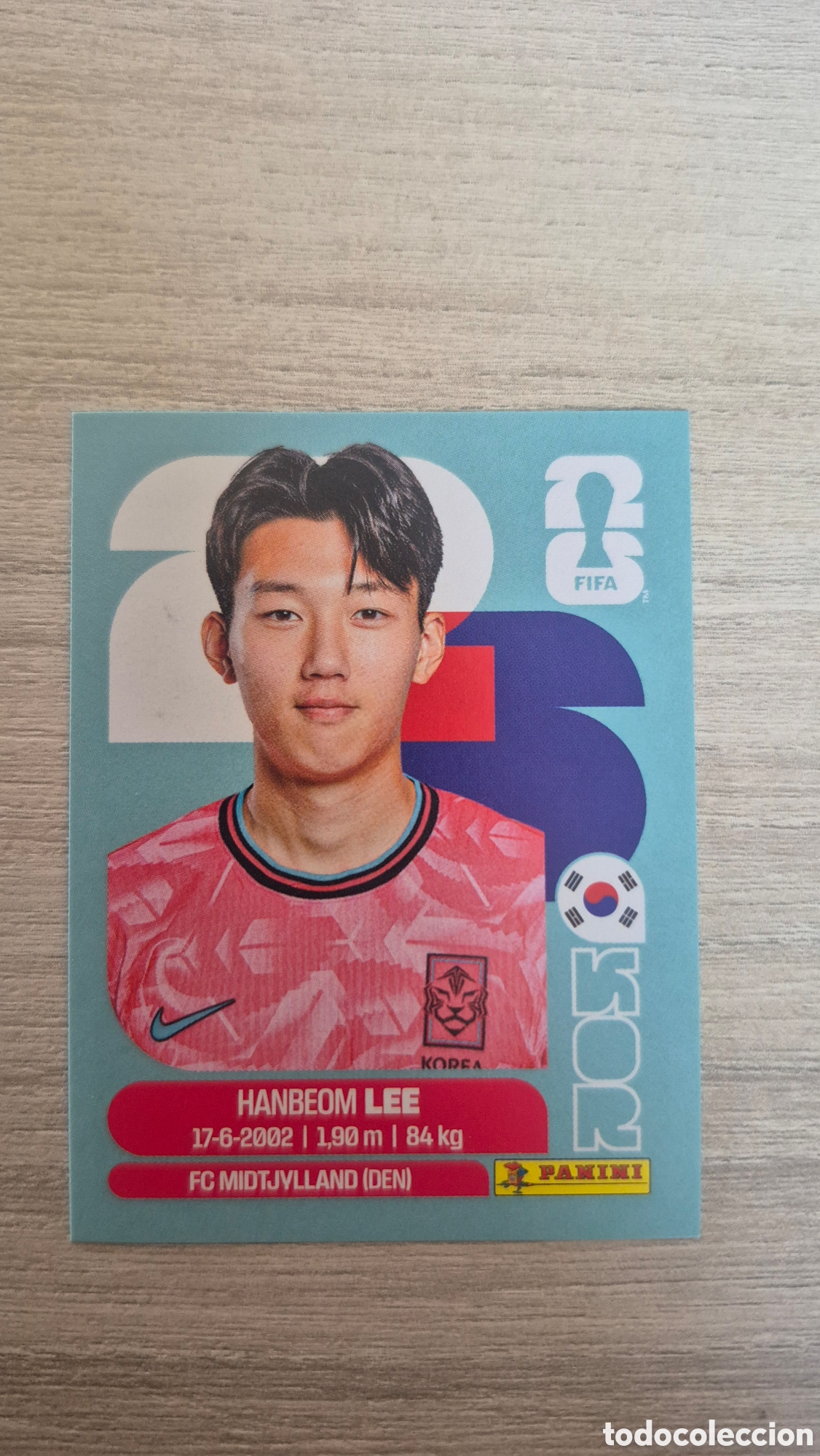 Cromos de F&uacute;tbol: KOR7 Lee FIFA World Cup 2026