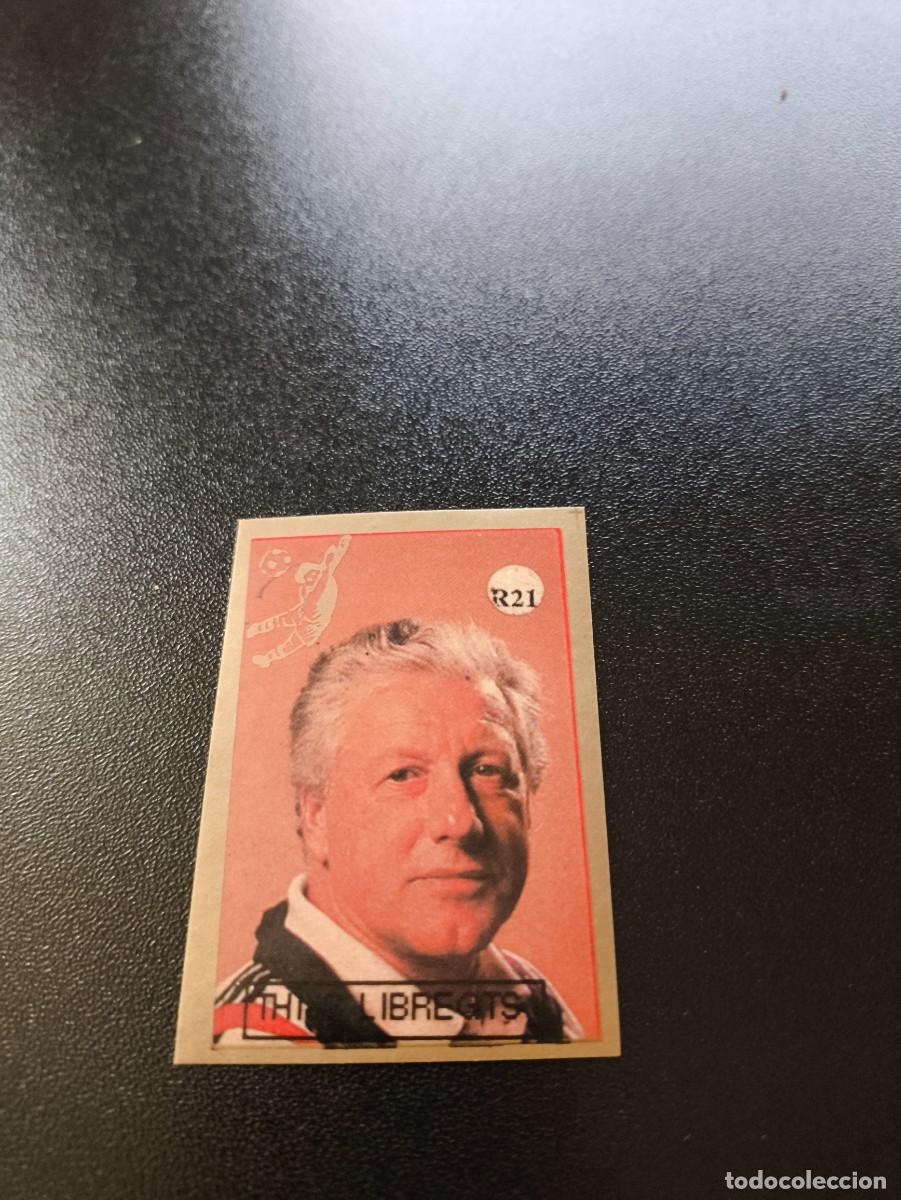 Cromos de F&uacute;tbol: R21 THIJS LIBREGTS HOLANDA NETHERLANDS COACH REYAUCA WORLD CUP MUNDIAL ITALIA ITALY 1990 NO PANINI