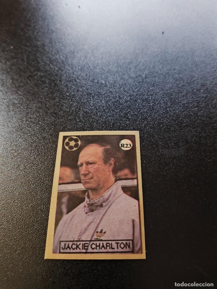 Cromos de F&uacute;tbol: R23 JACKIE CHARLTON IRLANDA IRELAND COACH REYAUCA WORLD CUP MUNDIAL ITALIA ITALY 1990 NO PANINI