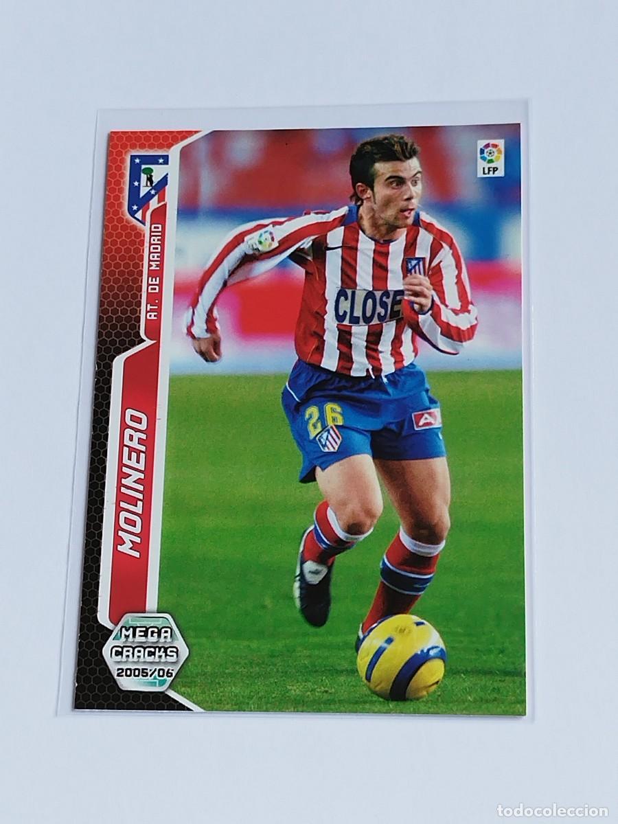 Cromos de F&uacute;tbol: MOLINERO #40 ATL&Eacute;TICO DE MADRID - MEGACRACKS LA LIGA 2005 2006 - PANINI MGK 05 06 CROMO FUTBOL