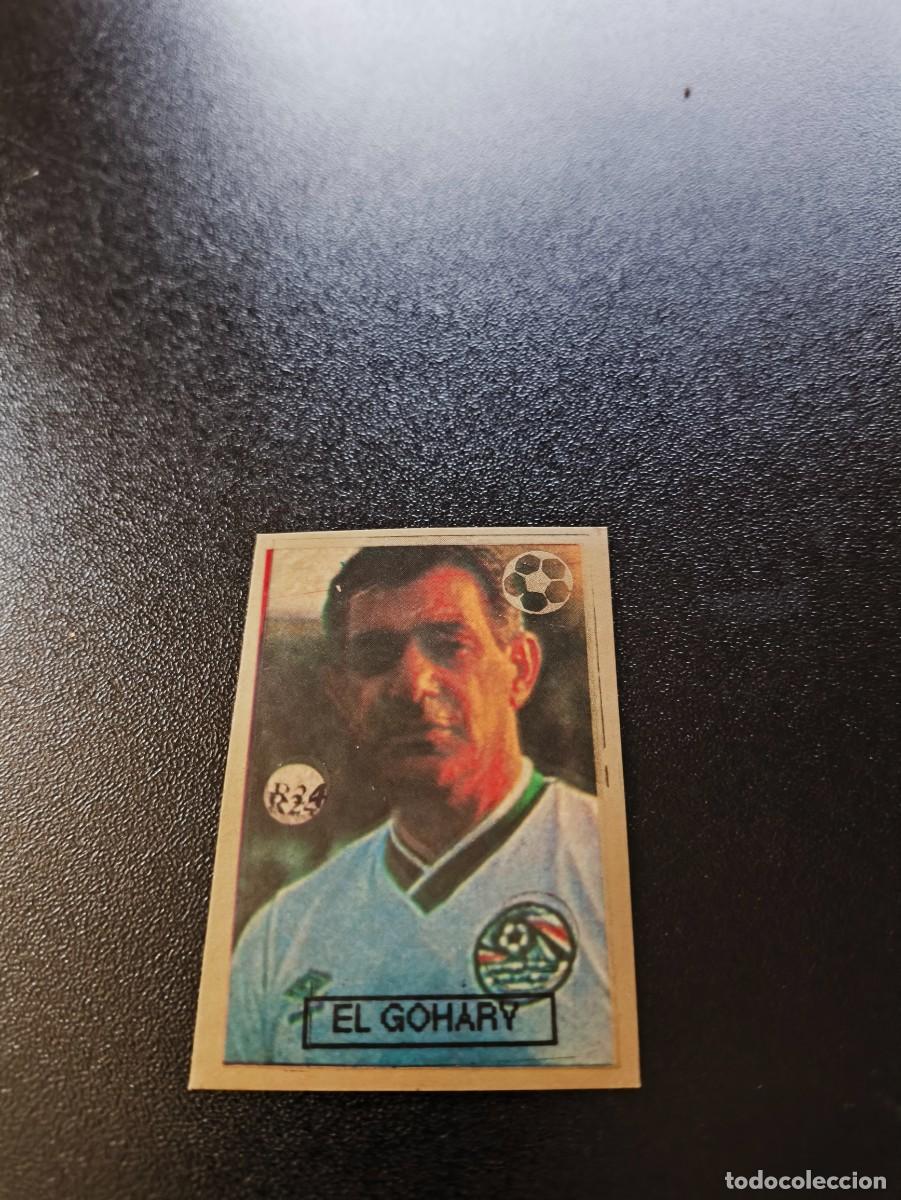 Cromos de F&uacute;tbol: R24 EL GOHARY EGIPTO EGYPT COACH REYAUCA WORLD CUP MUNDIAL ITALIA ITALY 1990 NO PANINI
