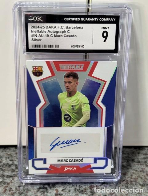 Cromos de F&uacute;tbol: DAKA FC BARCELONA 2024-25 : AUTOGRAFO ORIGINAL MARC CASAD&Oacute;. MUY LIMITADO (15/55)