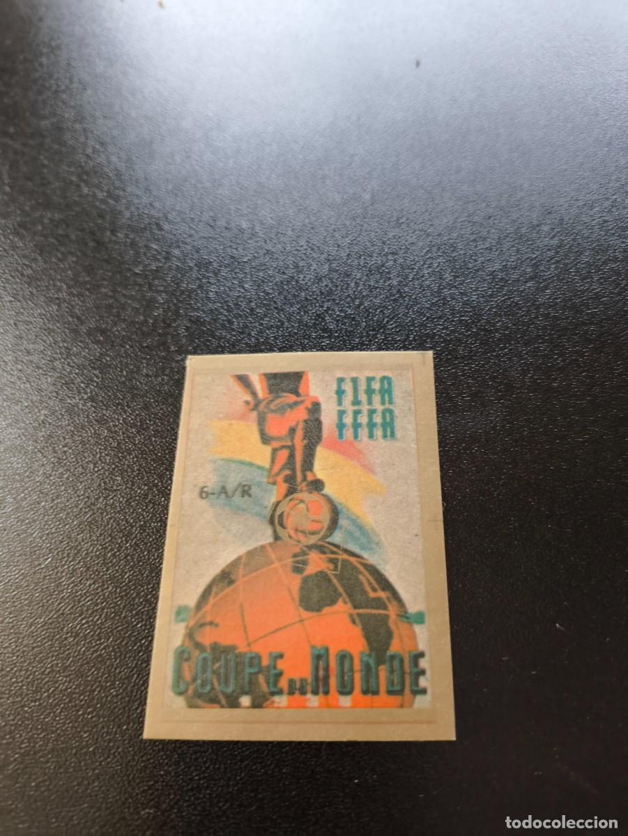 Fu&szlig;ball-Sticker: 6-A/R PORTADA MUNDIAL FRANCIA 1938 WORLD CUP MUNDIAL ITALIA ITALY 1990 NO PANINI