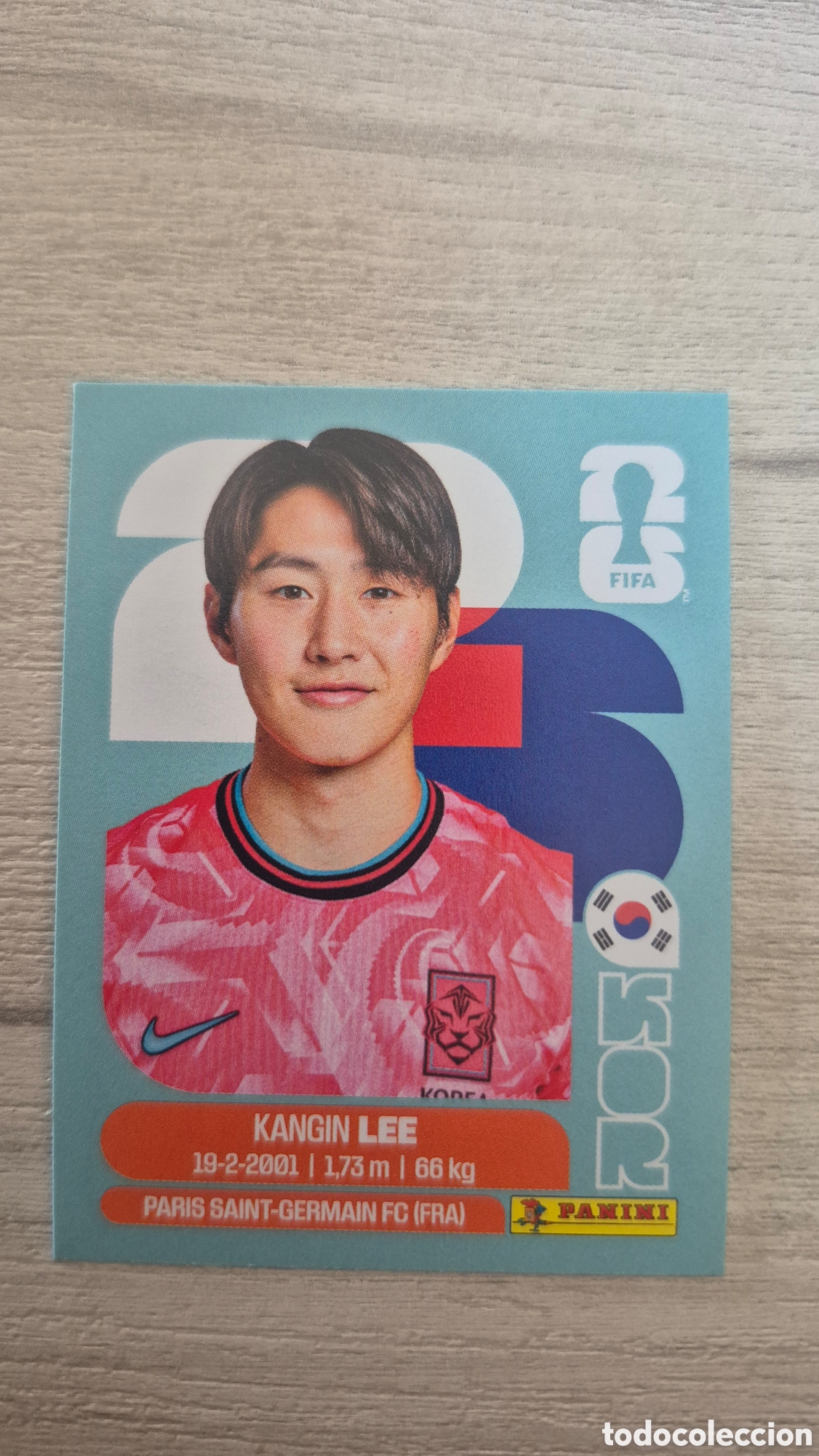Fu&szlig;ball-Sticker: KOR12 Lee FIFA World Cup 2026