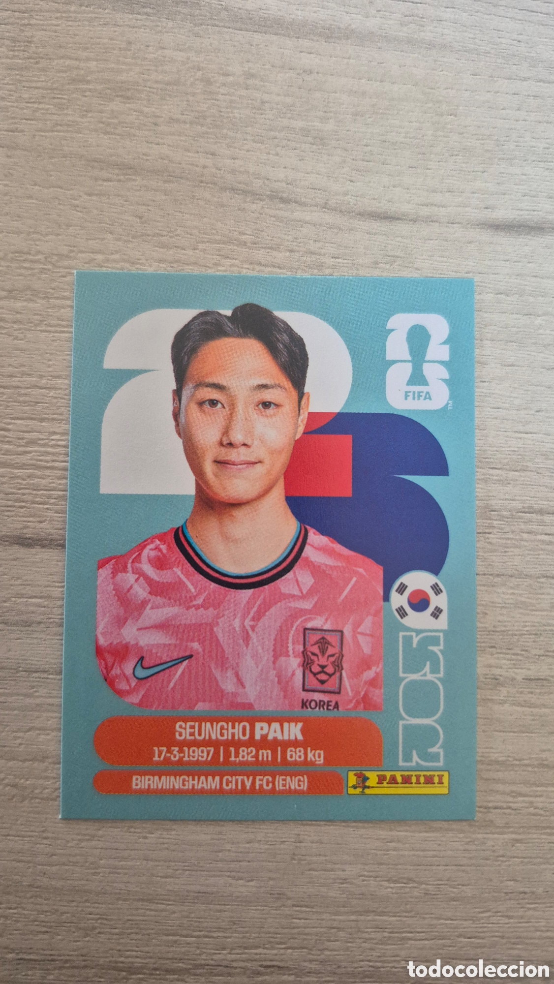 Fu&szlig;ball-Sticker: KOR14 Paik FIFA World Cup 2026