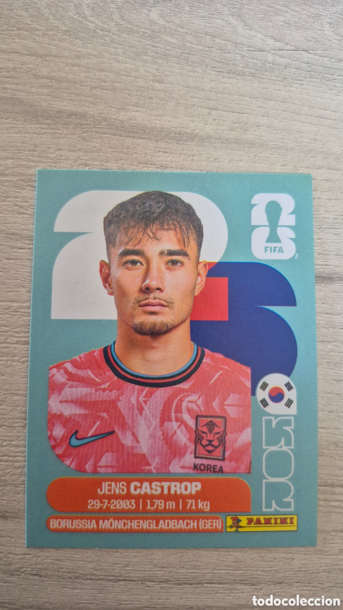 Fu&szlig;ball-Sticker: KOR15 Castrop FIFA World Cup 2026