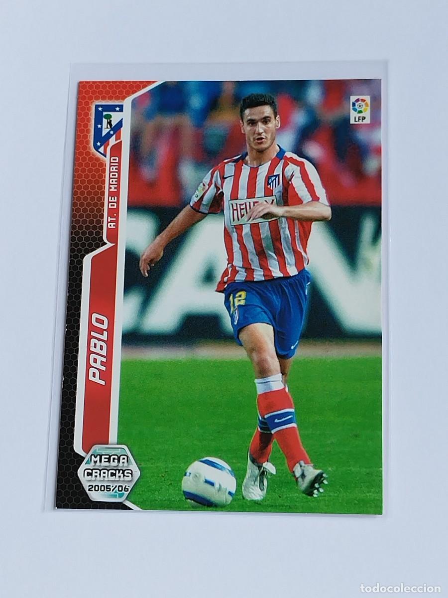 Fu&szlig;ball-Sticker: PABLO #42 ATL&Eacute;TICO DE MADRID - MEGACRACKS LA LIGA 2005 2006 - PANINI MGK 05 06 CROMO FUTBOL