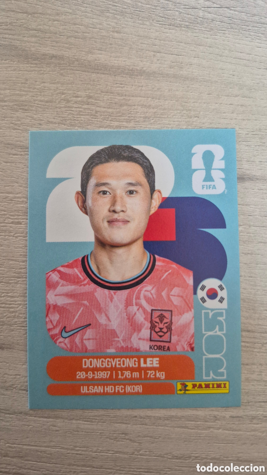Fu&szlig;ball-Sticker: KOR16 Lee FIFA World Cup 2026