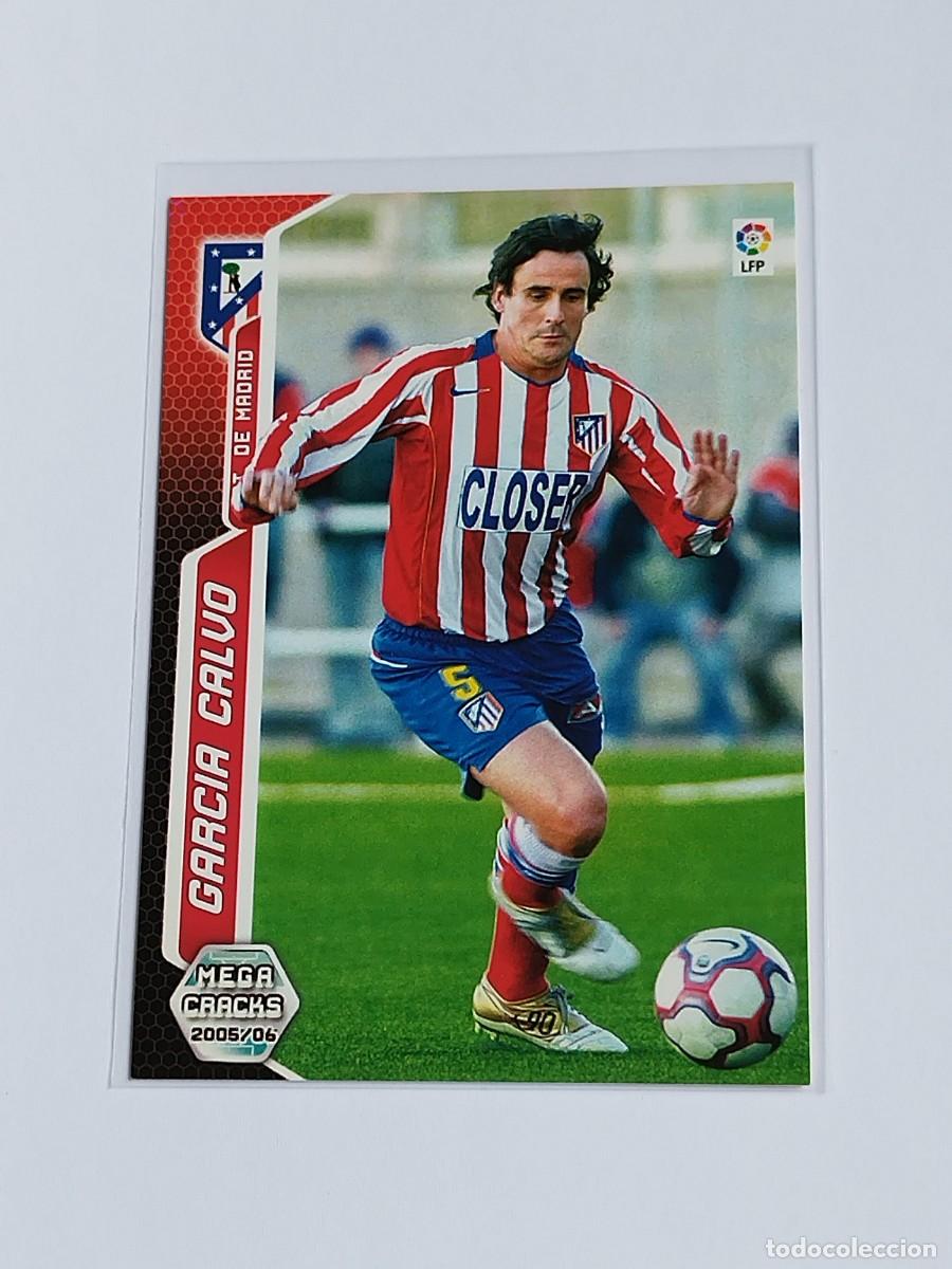 Figurine di Calcio: GARCIA CALVO #43 ATL&Eacute;TICO DE MADRID - MEGACRACKS LA LIGA 2005 2006 - PANINI MGK 05 06 CROMO FUTBOL