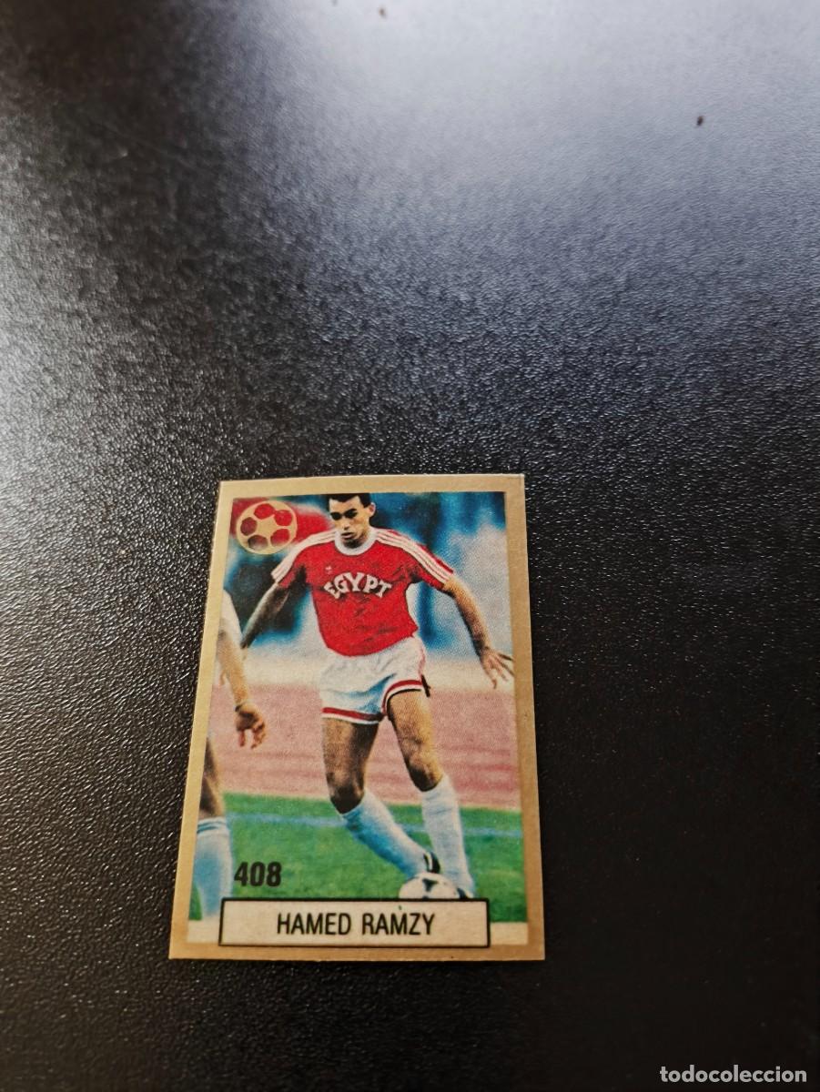 Cromos de Futebol: 408 HAMED RAMZY EGIPTO EGYPT WORLD CUP MUNDIAL ITALIA ITALY 1990 NO PANINI