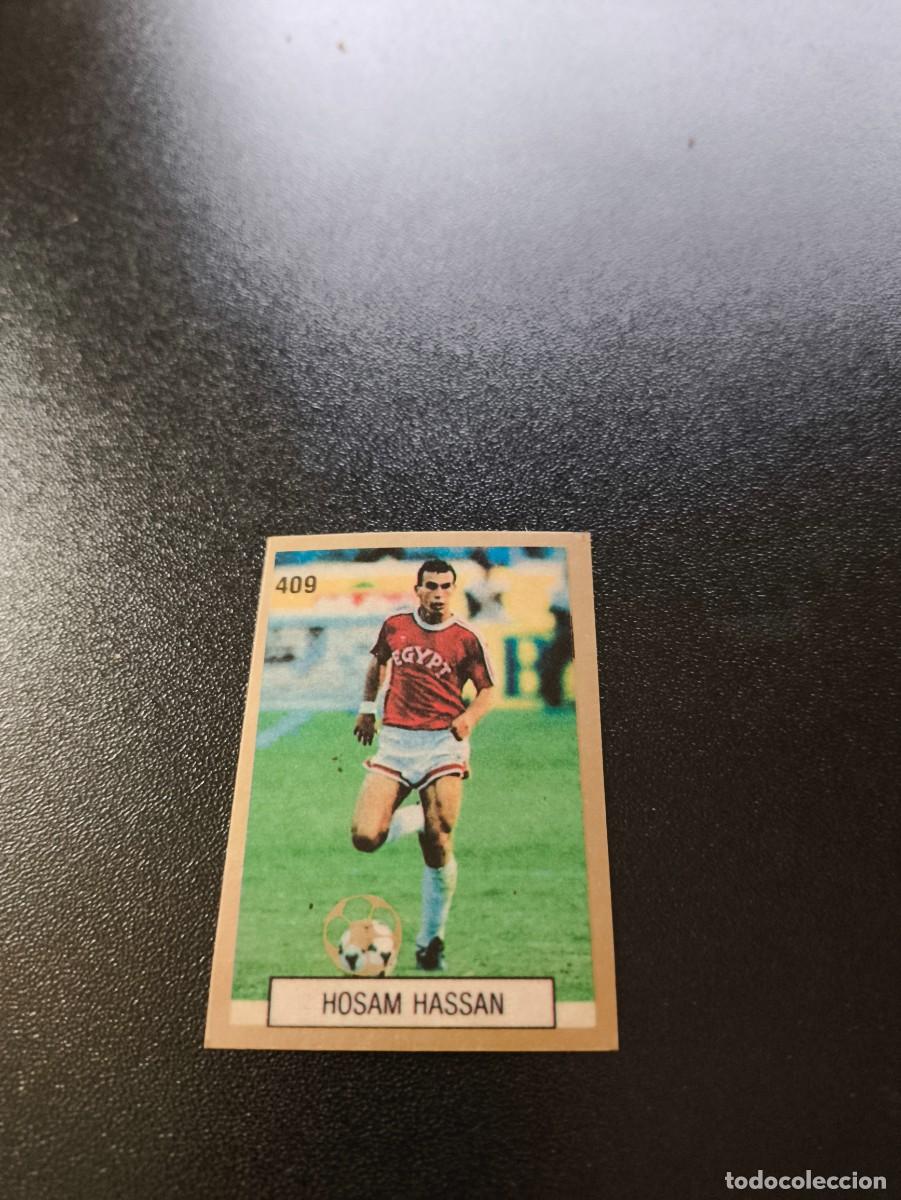 Cromos de Futebol: 409 HOSAM HASSAN EGIPTO EGYPT WORLD CUP MUNDIAL ITALIA ITALY 1990 NO PANINI