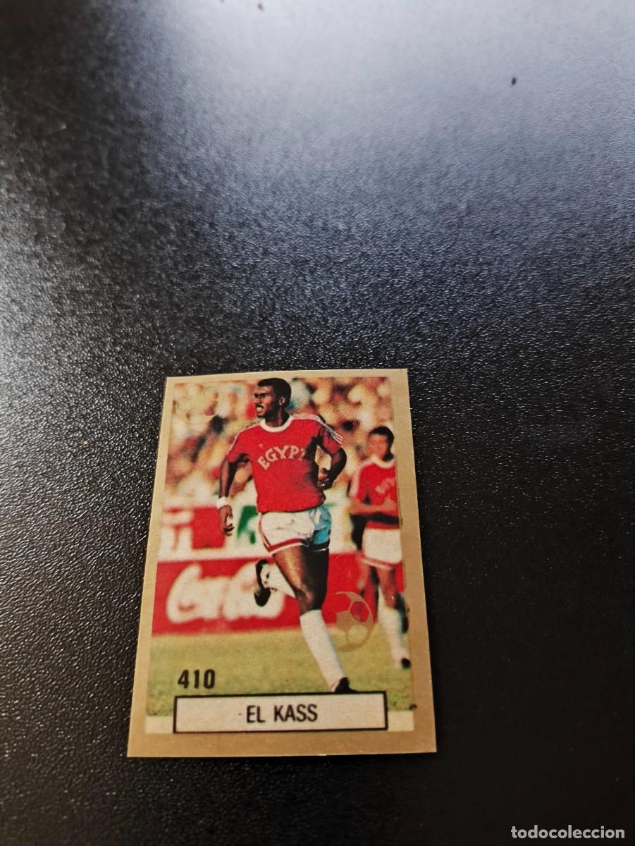 Cromos de Futebol: 410 EL KASS EGIPTO EGYPT WORLD CUP MUNDIAL ITALIA ITALY 1990 NO PANINI