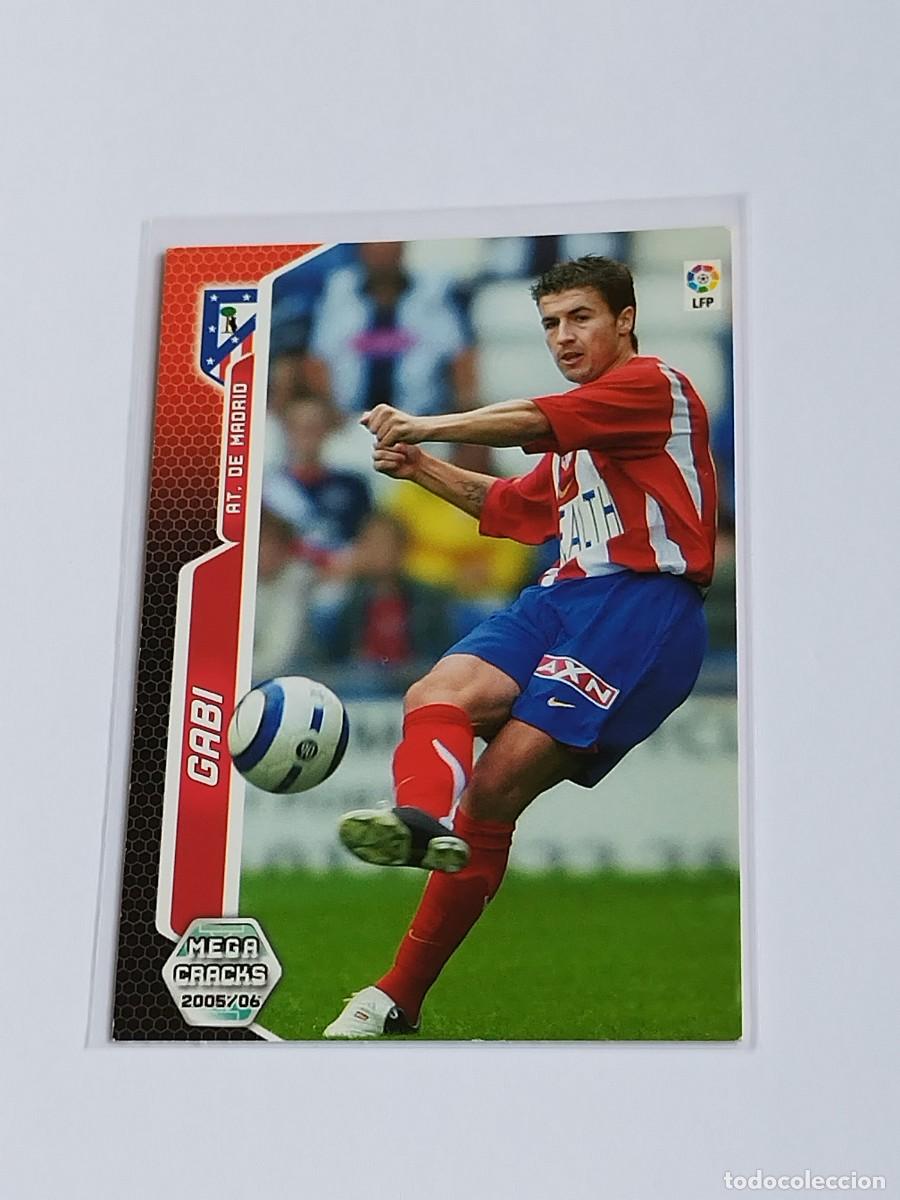 Cromos de Futebol: GABI #45 ATL&Eacute;TICO DE MADRID - MEGACRACKS LA LIGA 2005 2006 - PANINI MGK 05 06 CROMO FUTBOL
