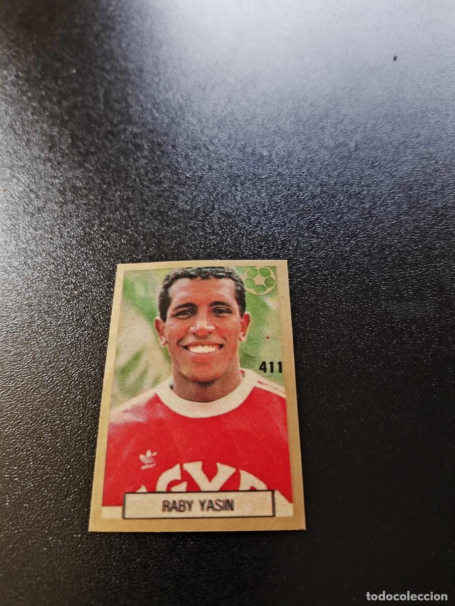 Cromos de Futebol: 411 RABY YASIN EGIPTO EGYPT WORLD CUP MUNDIAL ITALIA ITALY 1990 NO PANINI