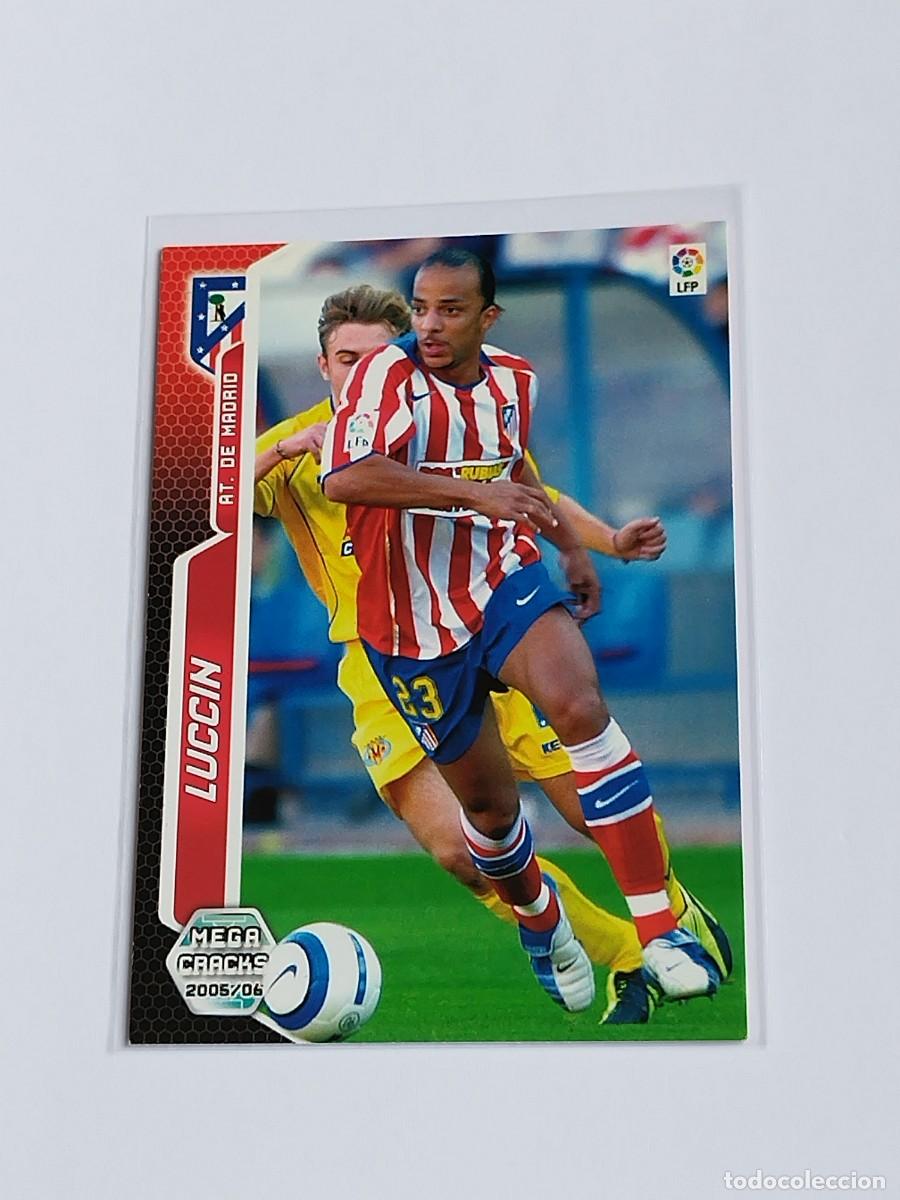 Cromos de Futebol: LUCCIN #46 ATL&Eacute;TICO DE MADRID - MEGACRACKS LA LIGA 2005 2006 - PANINI MGK 05 06 CROMO FUTBOL