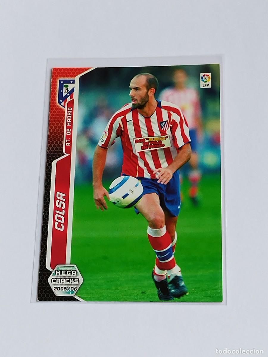 Cromos de Futebol: COLSA #47 ATL&Eacute;TICO DE MADRID - MEGACRACKS LA LIGA 2005 2006 - PANINI MGK 05 06 CROMO FUTBOL