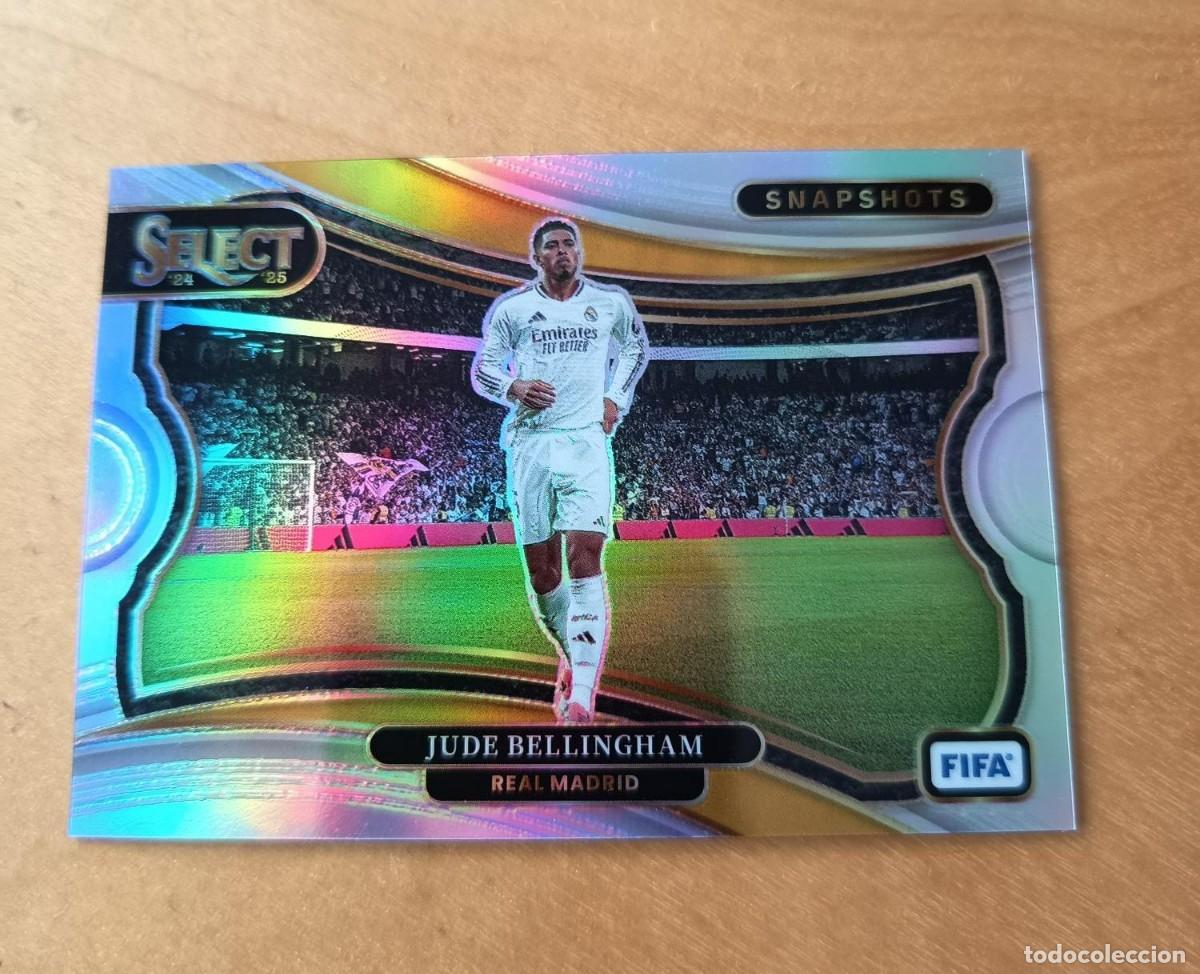 Cromos de f&uacute;tbol: BELLINGHAM PANINI SELECT 2024/25 REFRACTOR SILVER - Foto 1