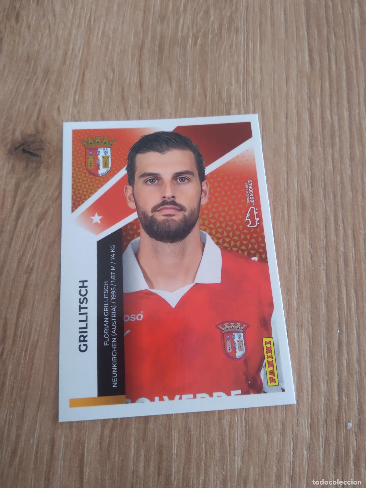 Cromos de Futebol: 106 GRILLITSCH BRAGA CROMO FUTBOL PANINI LIGA PORTUGAL 25-26 FUTEBOL LIGA BETCLIC 2025-2026