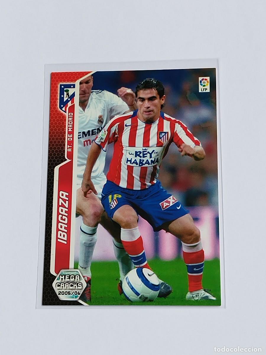 Cromos de Futebol: IBAGAZA #48 ATL&Eacute;TICO DE MADRID - MEGACRACKS LA LIGA 2005 2006 - PANINI MGK 05 06 CROMO FUTBOL