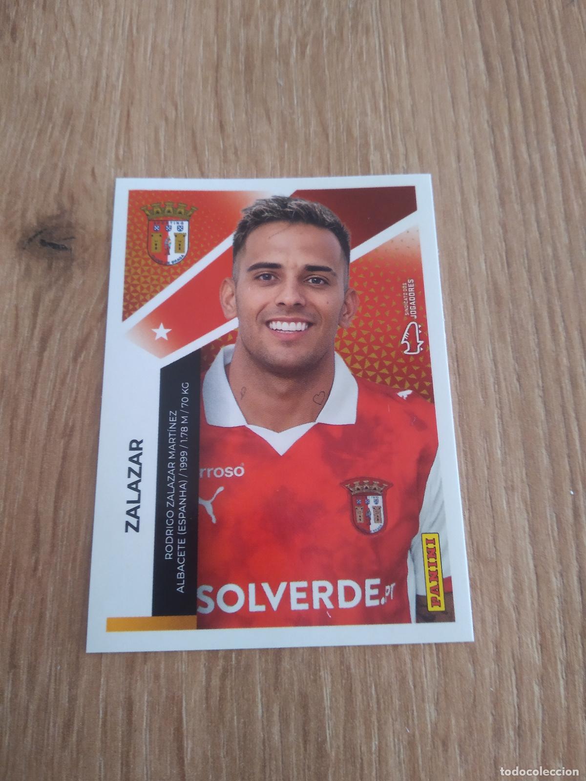 Figurine di Calcio: 107 ZALAZAR BRAGA CROMO FUTBOL PANINI LIGA PORTUGAL 25-26 FUTEBOL LIGA BETCLIC 2025-2026
